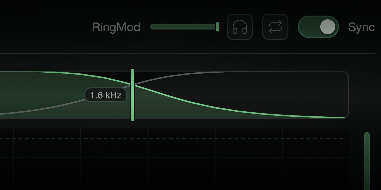 AutoChain dual-band ducking control.